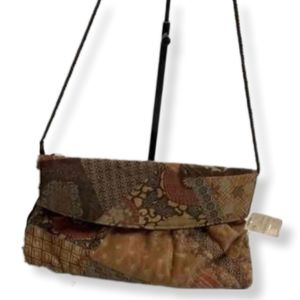 Vintage patchwork crossbody purse
